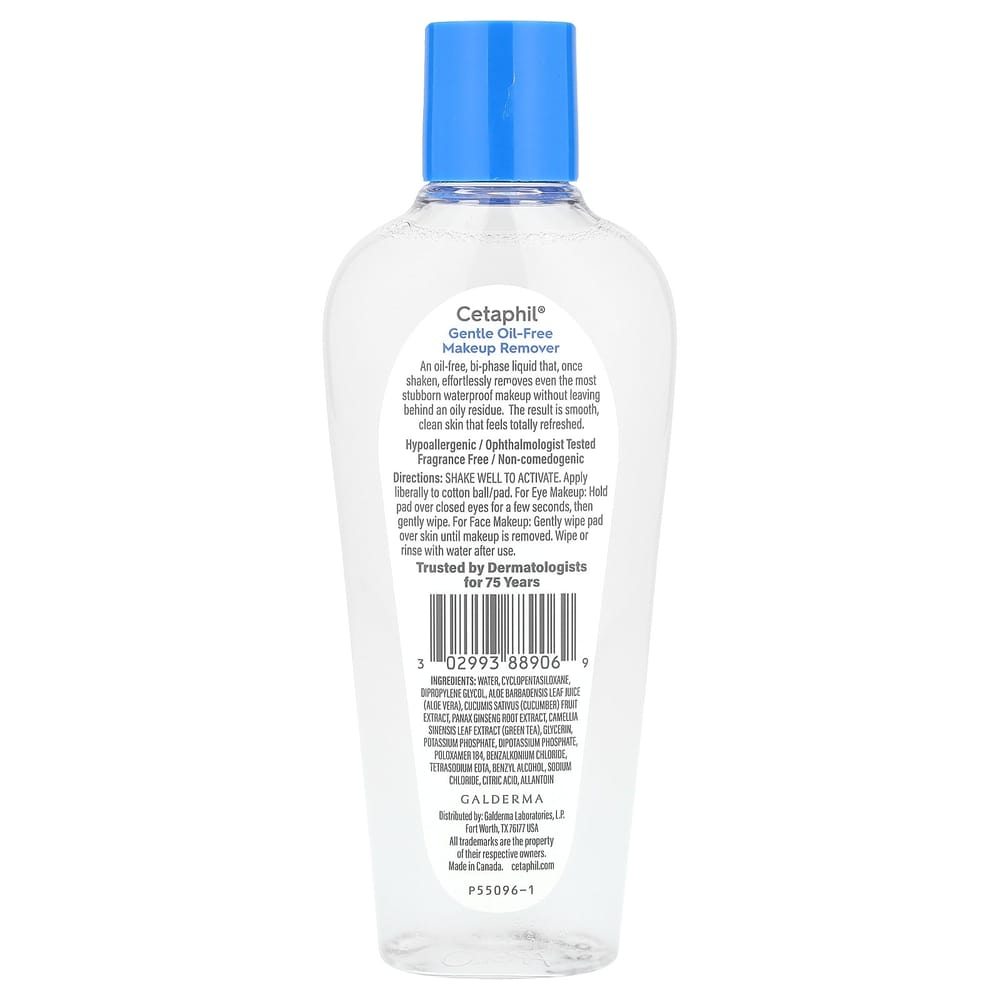 Cetaphil Gentle Makeup Remover 6fl Oz (177ml)