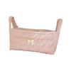 Cotton Small Quilted Storage Basket Square Cosmetic Organizer  Home Supplies