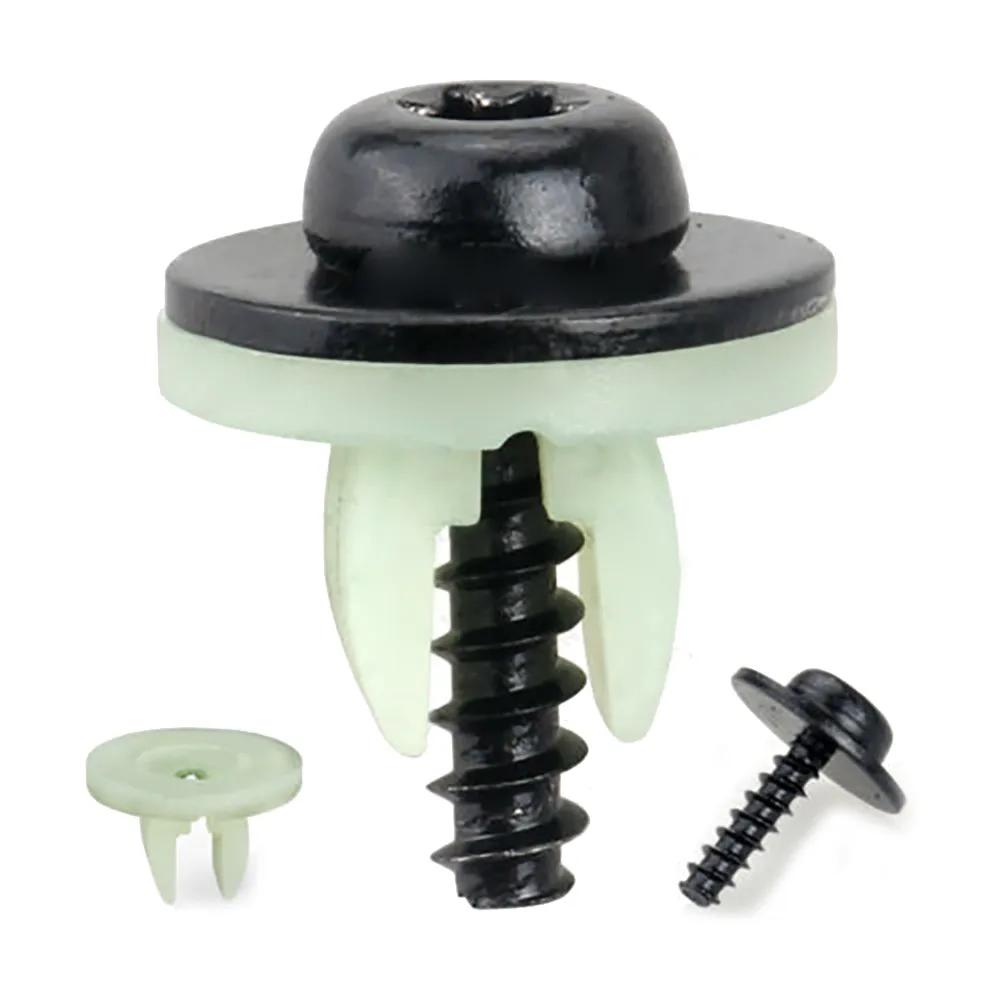 Easy Enhancement for Your For Ford Car 20 Sets of Wheel Arch Splash Guard Side Skirt Screw Grommet Kit Trim Clips