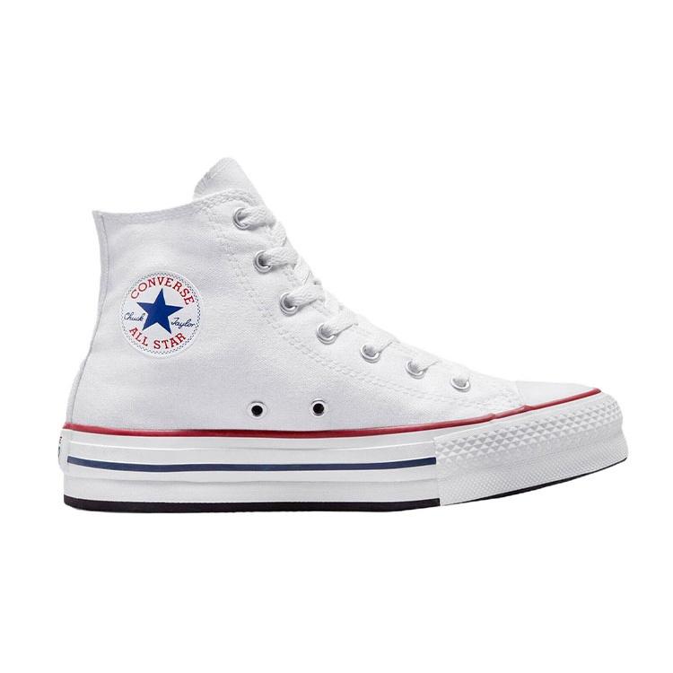 Converse Chuck Taylor All Star Hi Lift Platform White GS Kids' 272856F