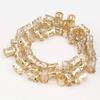 50pcs Metal Hollow Hair Rings, Beads Hair Braid Clips, Dreadlock Cuffs for Braiding, Hair Accessories Decoration