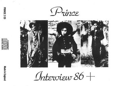 CD PRINCE - Interview 86 PRINCE2CD Not On Label UK Comedy & Spoken Word Used