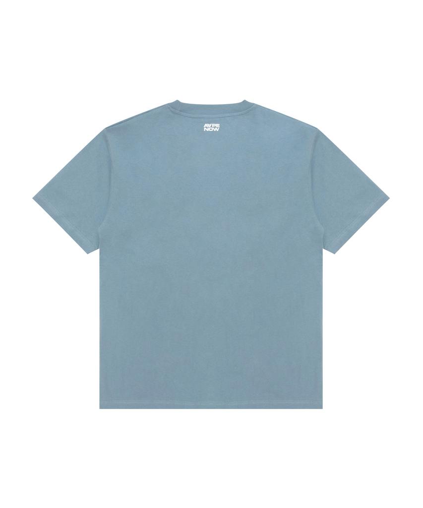 Eipeu Aapenow Moonface T-Shirt Blue / Aaptem1808Xxqble