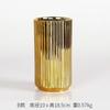 American Striped Golden Vase Flower Arrangement Plant Decoration Electroplating Hydroponic Flower Vase Wedding Home Decoration