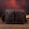 Trendige Herren-Umhängetasche Hochwertige Single-Shoulder-Tasche Große Kapazität Mehrere Taschen Crossbody-Herrentasche