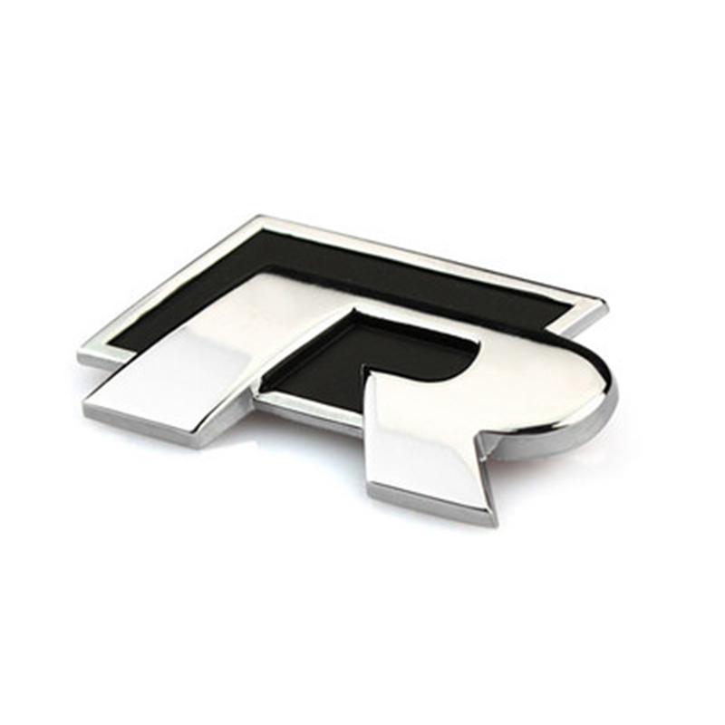 JPO1   3D Metal Car Grilles Emblem Auto Trunk Fender Mark Label Stickers For VW GTI Polo Golf Passat Tiguan Arteon Touareg CC Taigo GTE