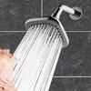 4 Inch Shower Faucet Rotatable Water Saving Shower Head Wall Mounted Sprayer Rainfall Water Bathroom Hardware Accessories