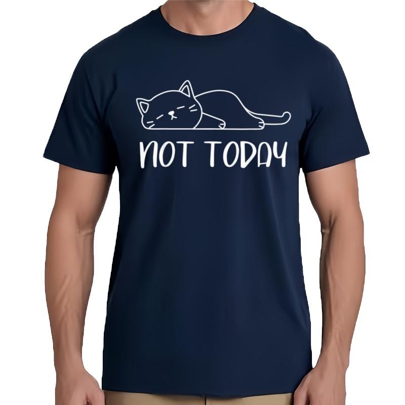 Neu Nein Heute Nicht Lustig Faul Meme Lustiges T-Shirt USA Tee Größe S5XL
