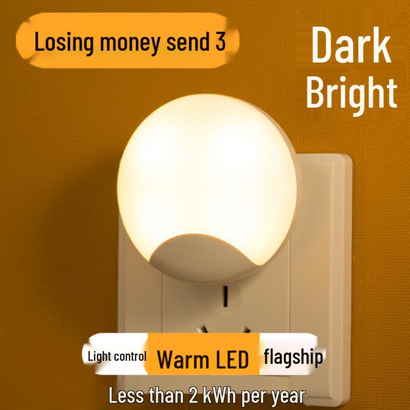 Smart Sensor Night Light: Energy-Efficient LED Bedside Lamp