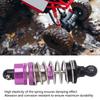 RC Car Shock Absorber 104072?2105 Purple Wear Resistant Aluminum Alloy Rear Shock Absorber Replacement for Wltoys