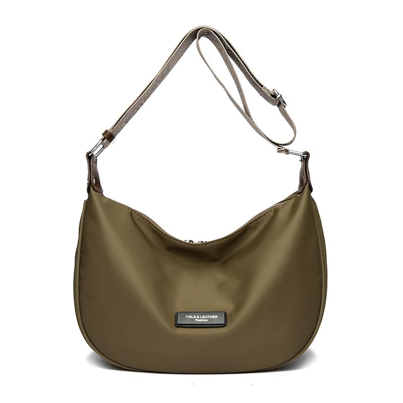 Einfache Damen-Umhängetasche, Lässige Crossbody-Tasche, Damen-Achseltasche, Nylon-Umhängetasche Geeignet für den täglichen Gebrauch und zum Einkaufen