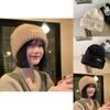 Rabbit Premium Hair Knitted Hat For Women Warm Winter Fashionable Beanie