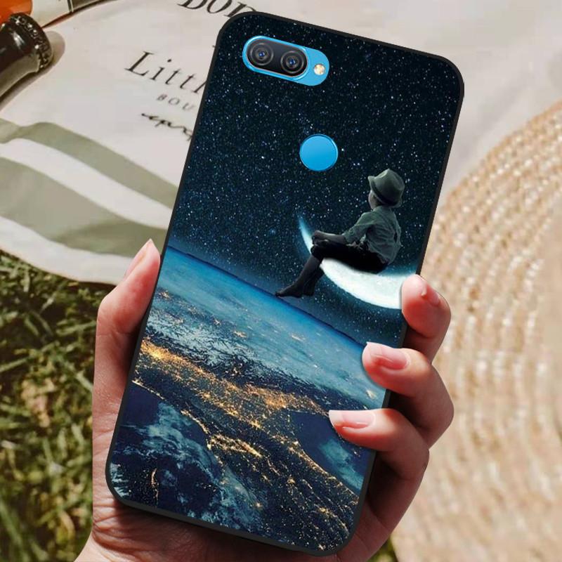 For OPPO A12 Case Flower Protective Back Cover For OPPO A12 CPH2083 CPH2077 astronaut Soft Silicone Phone Fundas A 12 Bumper