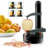 Electric Peeler Automatic Rotating Potato Apple Fruit Vegetable Peeling Machine Stainless Steel Kitchen Peeler Tool