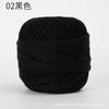 50g/ Roll Pure Cotton Lace Thread DIY Hand-knitted Bag Summer Hat Crochet Flowers Cotton Thread 50 Colors