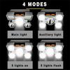 5 LED Flashlight Rechargeable with Built in Battery Strong Light Camping Adventure Fishing Head Light Headlamp