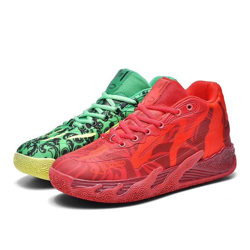 New high-quality mandarin duck shoes breathable non-slip basketball shoes male students youth outdoor sports shoes running men's shoes