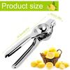 1pc Stainless Steel Lemon Squeezer Handheld Lemon Lime Orange Squeezer Citrus Juicer Lemon Fruit Pressing  Lemon Juice Squeezer