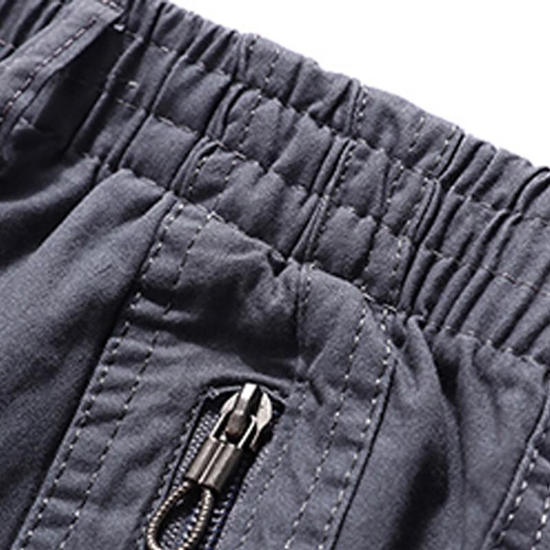 PLAYBOY Men's Breathable Casual Straight-Leg Pants