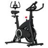 Indoor Exercise Bike, 15 Kg Flywheel, LED Monitor, Heart Rate Monitor, Adjustable Handlebars, Seat