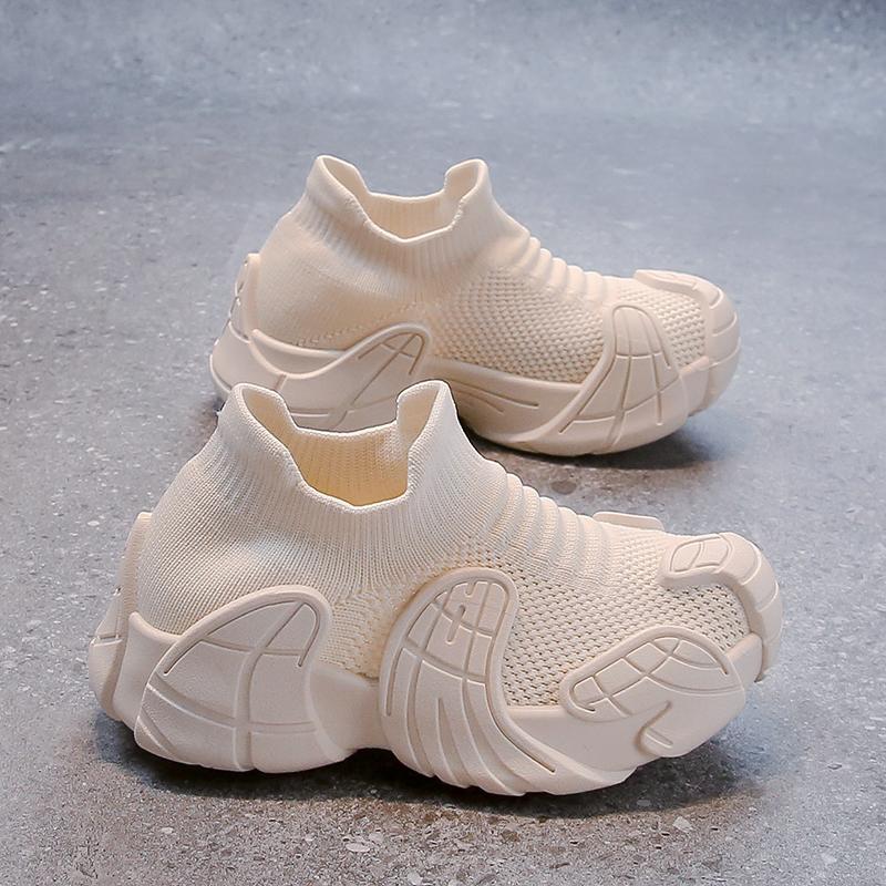 26-37 Children's Oversized Breathable Fashionable Sports and Leisure Shoes Student Versatile Children's Shoes Socks and Shoes