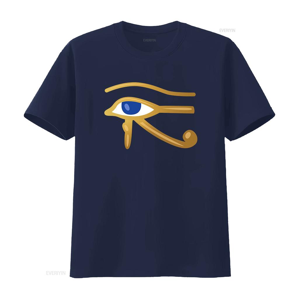 Eye Of God Ra Symbol Ancient Egyptia Funny Black T Shirt 232 Vintage Homme Fashion Casual Stretched Unisex Versatile