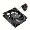 13 pieces / 1 set, computer case fan installation kit, including stainless steel screws, locking nuts and washers