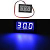 Blue Light LED Display Voltage Volt Meter Car Digital Voltmeter Gauge  Digital Voltmeter Voltage Panel Meter