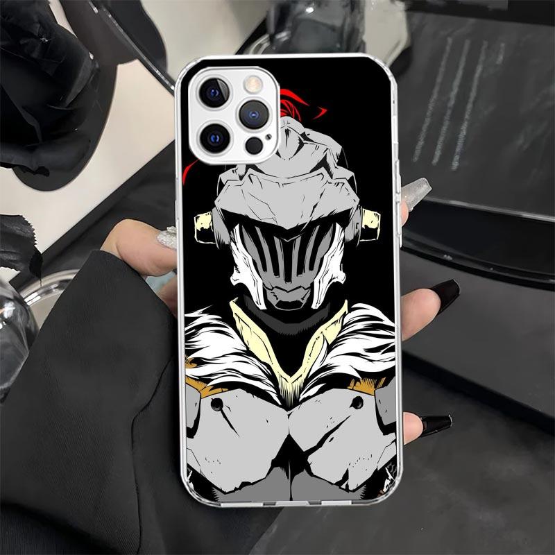 Goblins Slayer Anime Phone Case for iPhone 11 12 13 Mini 14 15 Plus 16 Pro Max 17 Air 16E 7 8 SE 17ProMax Soft Fundas Cover