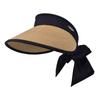 Summer Outdoor Sun Hat With Wide Brim And Breathable Straw Material For Women