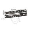 2Piece Skulls Star Multilayered Wristband Hip Hop Streetwear Fans Y2K Bracelet