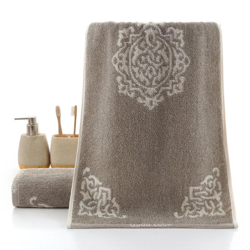 Adult Men's High Quality Cotton Retro Soft Washcloth Travel Hotel Portable Towel Beach Sun Bath Gym Running Sweat Towel Toallas