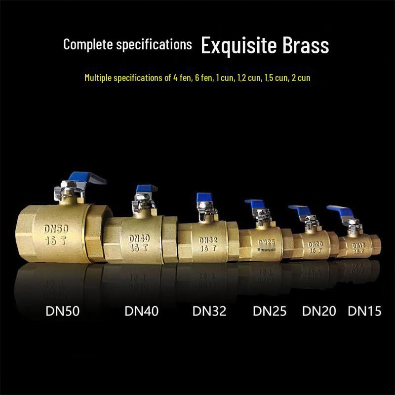 Jingchu Brass Threaded Manual Ball Valve