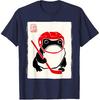 Ice Hockey Japanese Grumpy Frog Funny Hockey T-Shirt