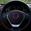Car Styling Decoration Ring Steering Wheel Circle Sticker For BMW Performance M Power E90 E91 E92 E93 X1 X3 X5 X6 M3 M5 E46 E39