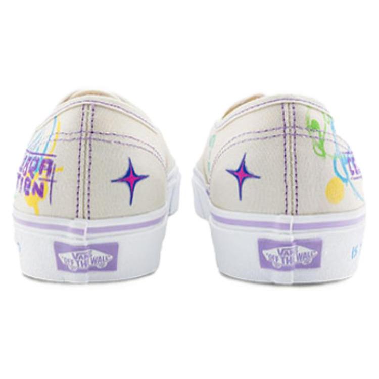 New Vans X Nuttsh Authentic Otw 'White Multi color' VN0A5KS9CGX