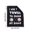 Color Printed Golf Towel Absorbent Training Aids Dry Towels Soft Skin Comfortable Golf Cleaning Tools Outdoor Balls Cleaner