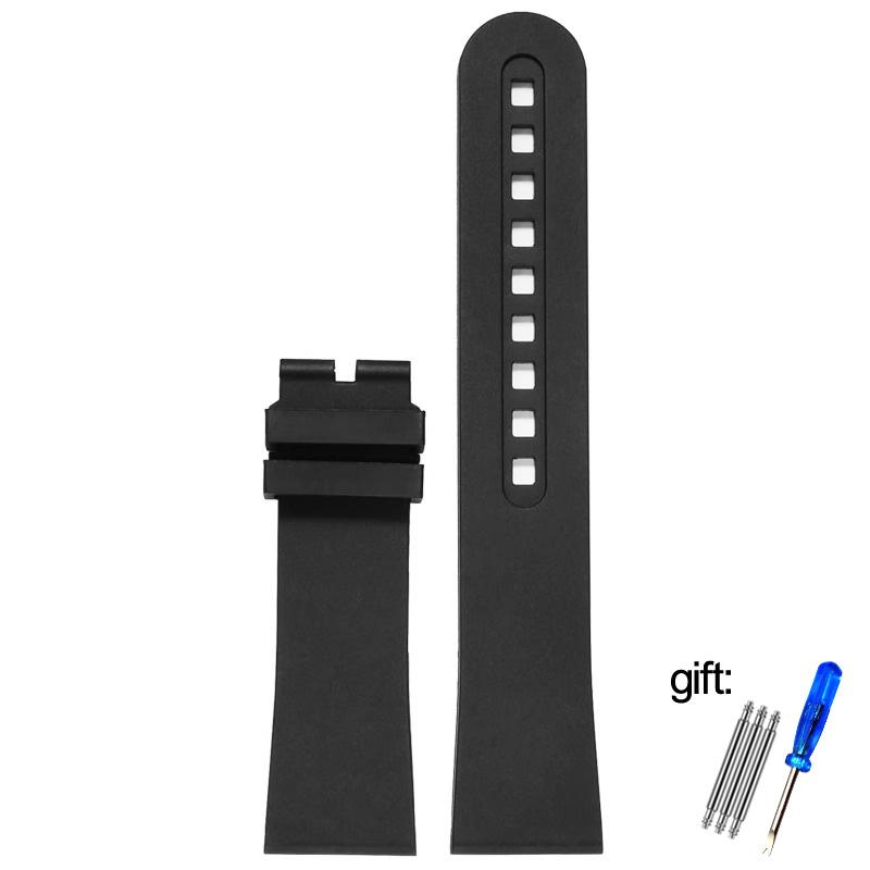 Классический ремешок из фторкаучука для часов Blancpain 50 search 5000/5015/5200 Series Men s Watch Chain Accessory Bracelet 23MM 23mm