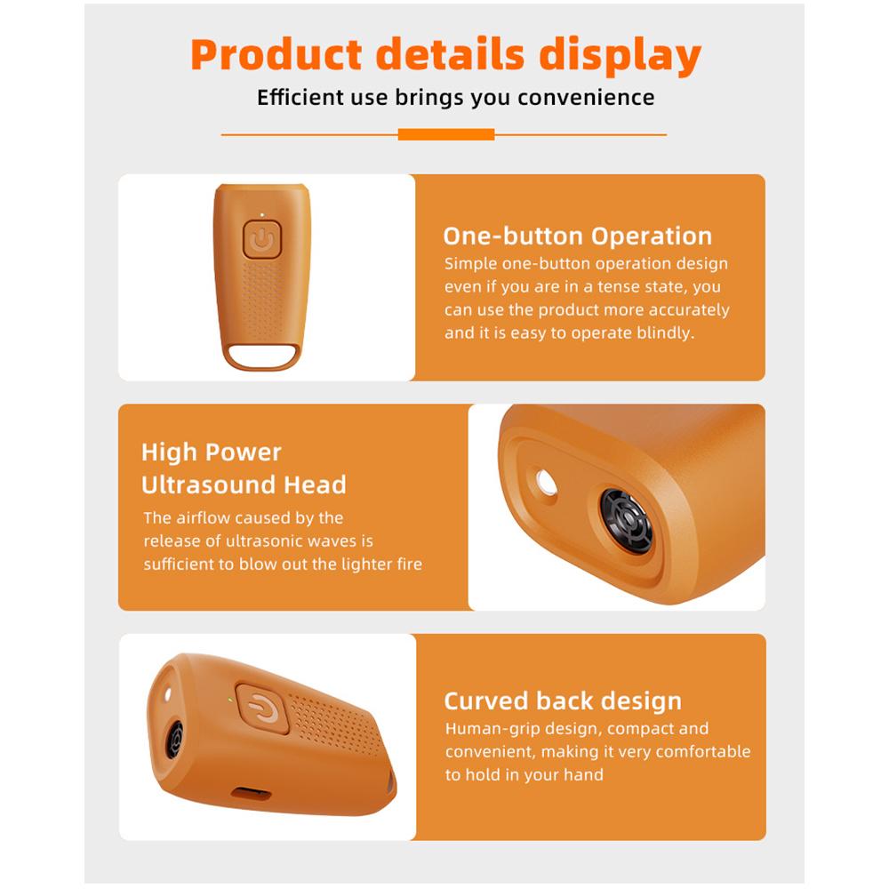 Ultrasonic Dog Repeller Stop Aggressive Animal Attacks Dog Chaser Stop Bark Device with LED Flashlight Pet Dog Training Tools