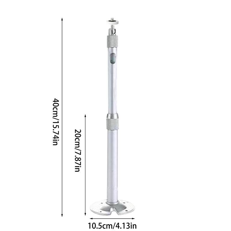 20-40cm, 30-60cm Aluminum Alloy Telescopic Bracket, Camera Projector Monitoring Rod Extension Bracket