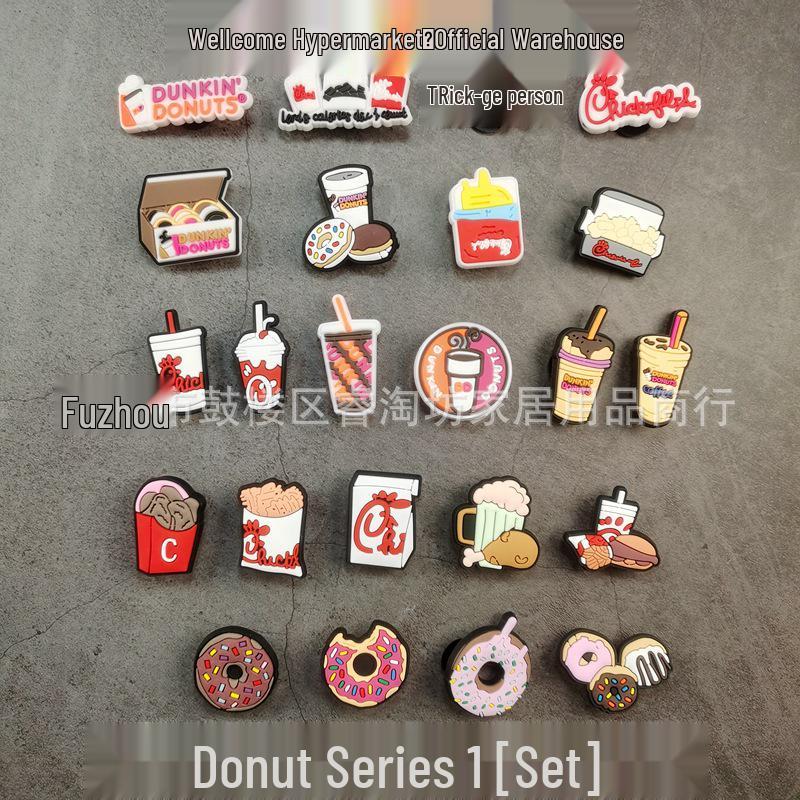 Garden Shoe Charms - Creative Cartoon Detachable Buckles for Crocs 