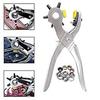 Puncher - 8" Multi-Functional - Carbon Steel - 75pcs Eyelets - Repair Tool