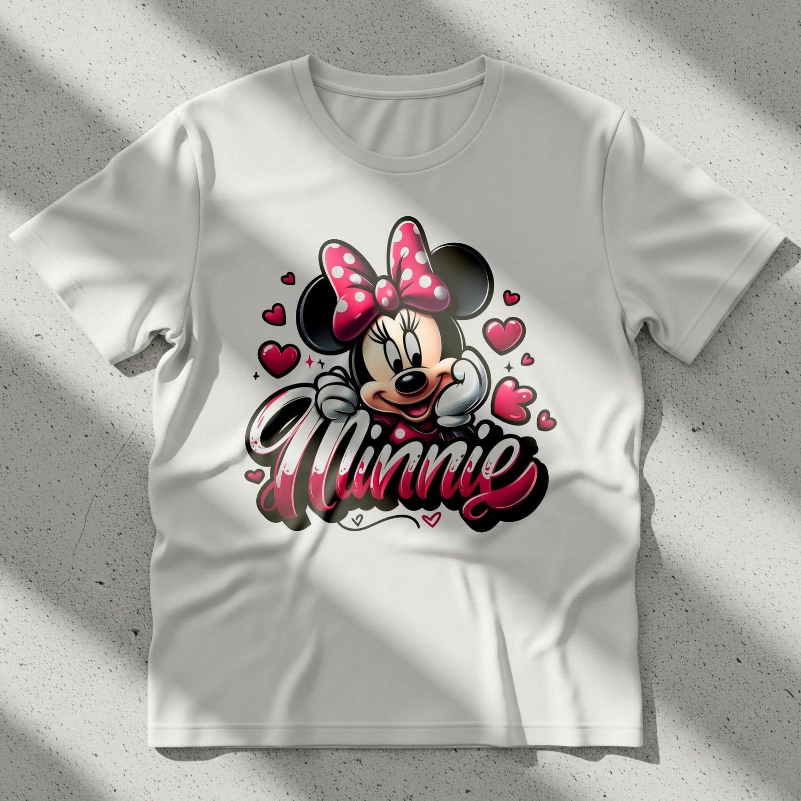 

Minnie Mouse 015 Adult / Childrens t shirts/t-shir cotton 100