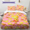 Lisa Pattern Bedding Home Decoration Birthday Gift ( 1 Duvet Cover + 2 Pillowcase, Without Core),fan Merchandise.