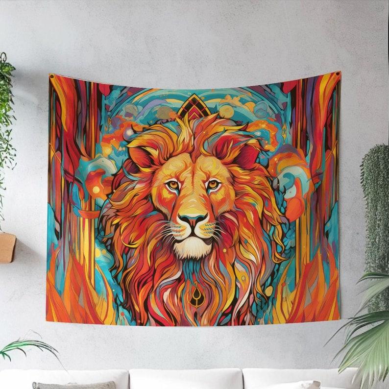 Leo tapestry 75x100 чёрный