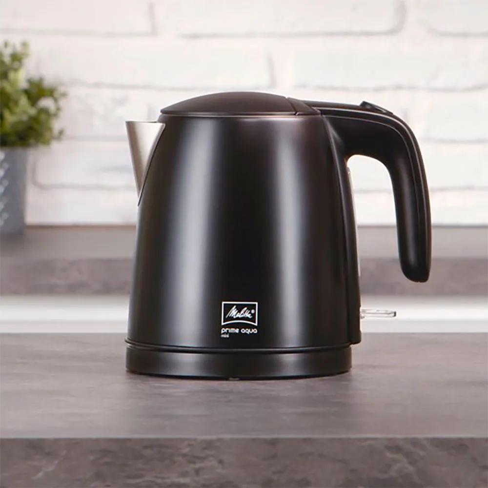 Melitta prime aqua mini electric kettle 1L 2200W Silver