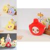 Adorable Plush Teletubby Keychain Cute Cartoon Bag Charm Soft Stuffed Animal Toy