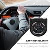 2" 52MM Car Voltage Gauge, DC 12V 8-16V Pointer Voltmeter with Backlight, Universal LED Light Voltage Meter Digital Volt Gauge for Trucks SUVs RVs,