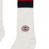GUCCI SS23 Knee High Socks Men's 1 Pack White 727352-4G186-9268