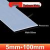 High-Temperature Resistant Transparent Silicone Rubber Sealing Strip